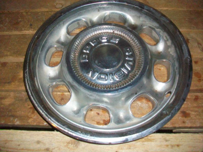 * 15 inch factory hubcap - 60's - 80's dodge - 1965-1982 ???