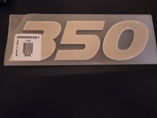 Mercury verado 350 raised decal 8m0085367