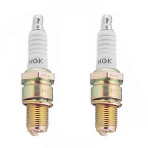 Set of ngk resistor sparkplug dr8hs 2 pcs