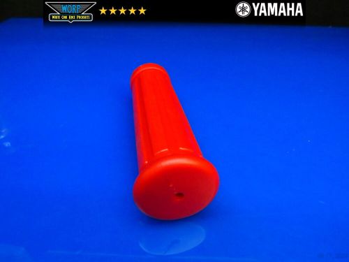 1 new oem 89 yamaha wave runner wj500 handle grip red eu0-26241-30-00