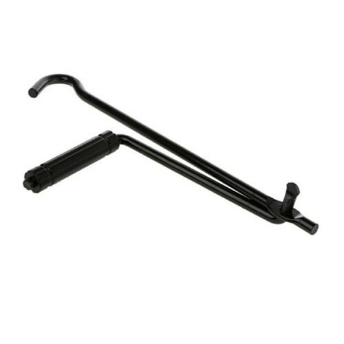 Car trunk spare tire lug wrench iron tool for replacement handle lift tool