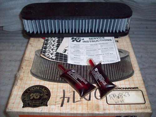 1983 to1988 kawasaki voyager 1300 k&n high flow air filter