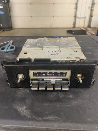 1975 cutlass oldsmobile am/fm radio