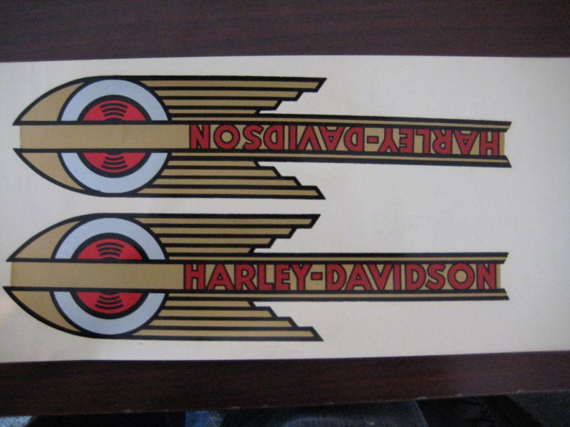 Original speedball hrley davidson decal