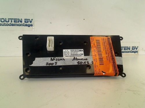 Nissan almera tino (v10m) 2005 28395bu700ma radio controls-