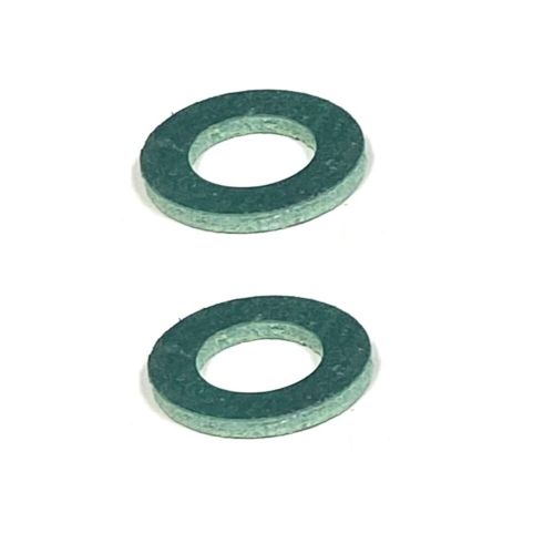 (2 pack) suzuki outboard gear oil drain plug gaskets 09168-10034 new