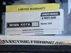 Vintage minn kota trolling motor 25