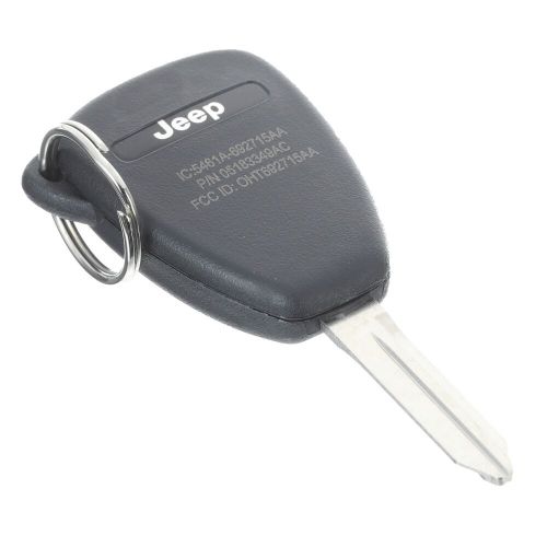 Liberty commander grand cherokee key blank with transmitter mopar 5183349ac