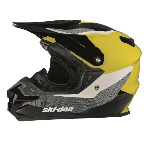 Ski-doo xp-3 pro cross scarp snow helmet 4482571410 yellow 2xl