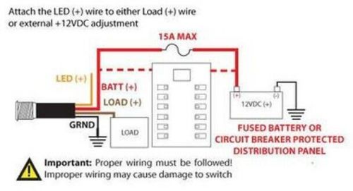 Bocatech bt5ledsw1-2ckt 2 channel, 5adc per channel