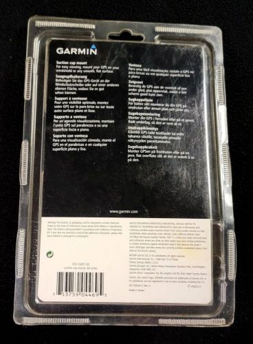 Garmin suction cup mount 010-10457-00 gps 60, gpsmap 60, 60c, 60cs, 60csx, 60cx