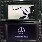 Lcd replacement service for mercedes comand navigation radio monitor display