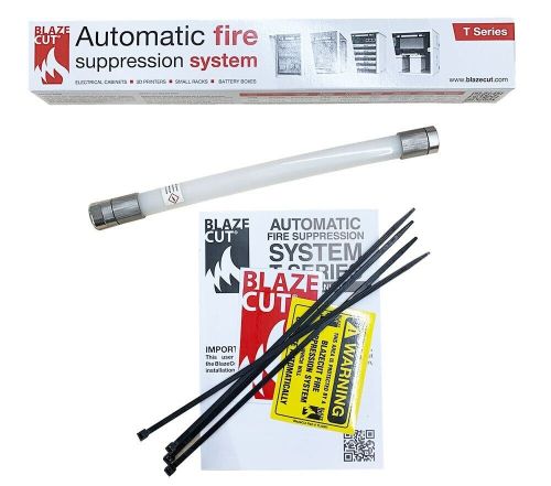 Blazecut automatic fire suppression system 11&#034; t025e, tube extinguisher