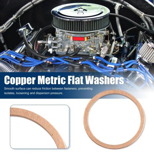 15pcs washer flat gasket o from ring 32 mm internal diameter copper-