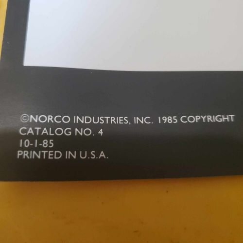 1985 norco professional hydraulic jacks and equipment catalog #4