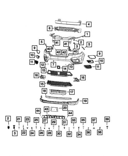 Genuine mopar air duct right 68288338ab