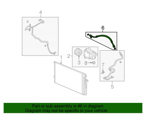 Genuine gm hose 22733957