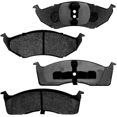 4x front ceramic disc brake pads for 1999-2004 chrysler 300m concorde lhs doge