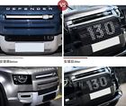 Fits for land rover defender 130 2020+ black front bumper honeycomb grille mesh