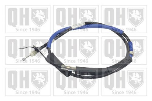 Handbrake cable fits jaguar x type x400 3.0 rear 01 to 09 wb(ajv6) hand brake qh