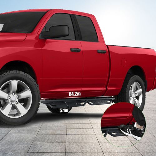 Estribos drop step para silverado/sierra 1500 19-23/20-23 2500/3500 hd crew cab