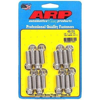 Arp s/s header bolt kit - 3/8 x 1.00 uhl (16) 400-1210