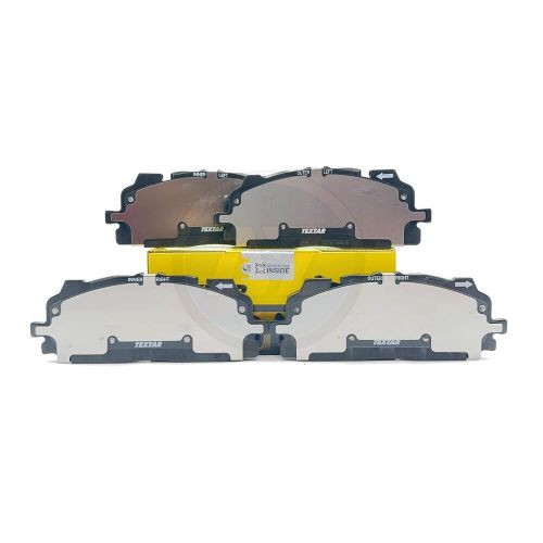 For audi q7 q8 45 tdi 50 tdi textar oem front brake pads &amp; wear sensor wires