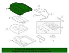 Genuine ford cover assembly seat cushion gd9z-5462901-mb