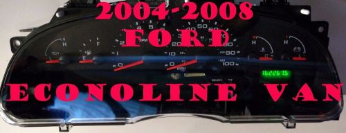 Ford e150 e250 e350 e450 instrument cluster advanced  exchange service