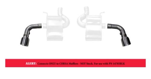 Tailpipecorsa 16-18 chevy camaro ss 2.75in inlet / 4.5in outlet polished tip kit