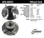 Centric parts 405.48003 rear hub assembly