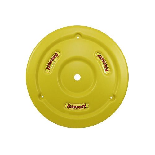 Bassett 5plg-yel yellow plastic wheel cover (mud plug) imca usra ump