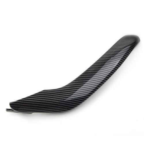 Carbon fiber left inner door pull handle trim cover for bmw x3 x4 f25 f26 10-17