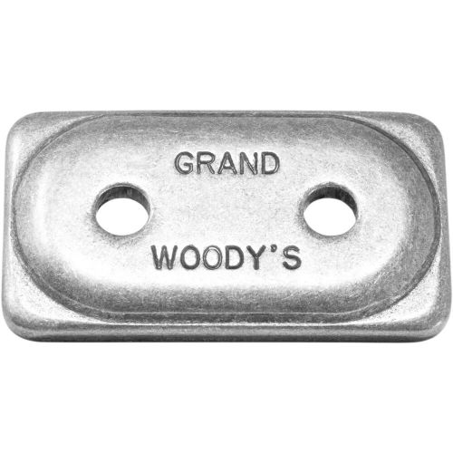 Woodys double grand digger support plates aluminum - 48/pack adg-3775-48