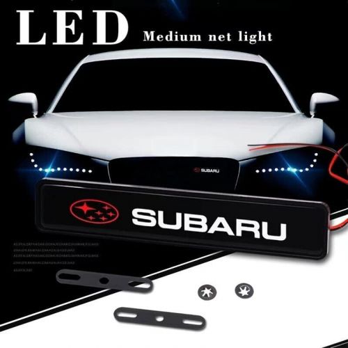 Mj126 maohono toyota trd front grille badge led light exclusive vehicle logo acc