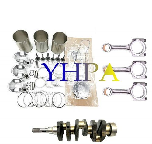 D902 overhaul engine rebuild kit &amp; crankshaft &amp; 3pcs connecting rod for kubota