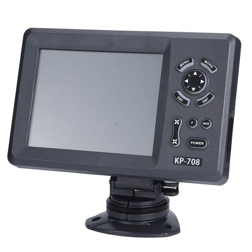 7in navigation chart plotter marine navigator with colorful lcd external gps