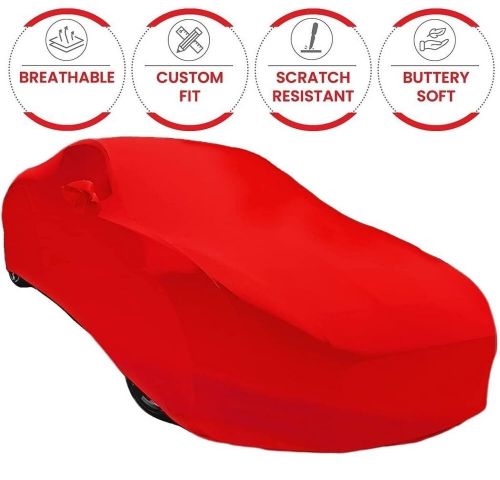 Jaguar f-type indoor car cover ultraguard stretch satin - the ultimate custom