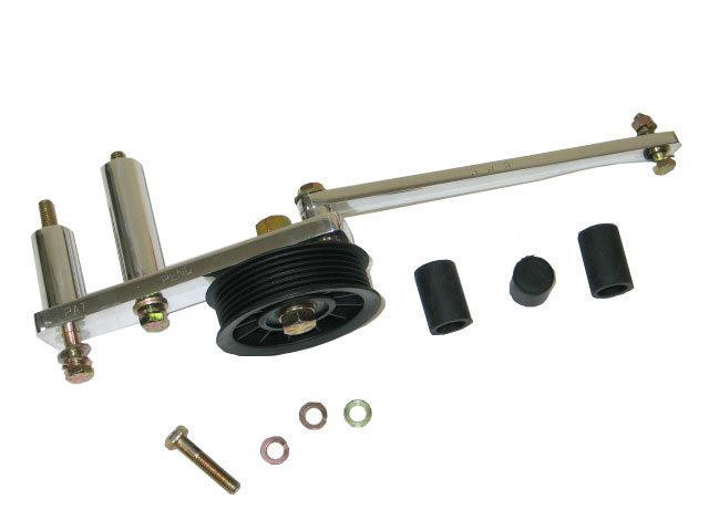 1985-1991 corvette air pump eliminator pulley kit polished