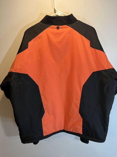 Vintage men’s arctic cat arctic wear thinsulate black orange jacket size xlt