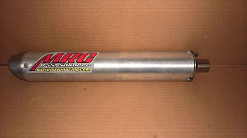 Mrc pro circuit r-22 shifter kart exhaust muffler silencer 14&#034; x 2.75&#034;