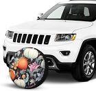 Fall pumpkins print tires cover customized wheel cover fits tire for many