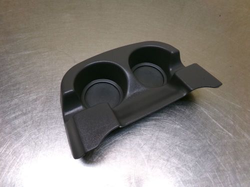 Ford excursion f-250 f250 f350 front center console front cup holder gray