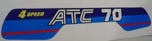 1982 atc70 atc 70 honda decal emblem sticker