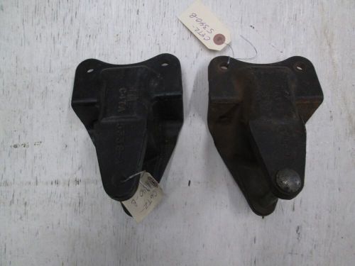 1964-66 ford truck f100/750 pair of front spring shackle front brackets