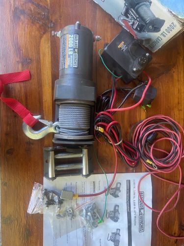 Badland winches 2000 lb capacity atv/utility winch