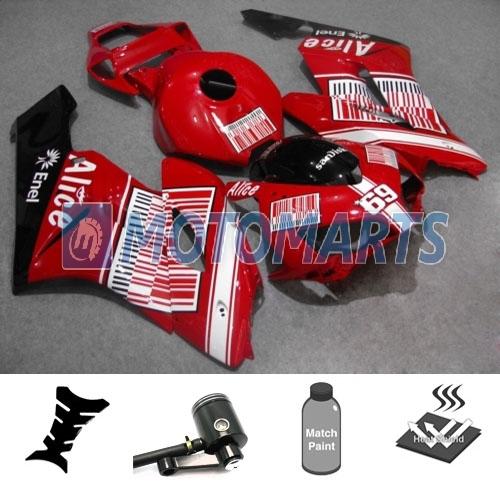 Bundle inj fairing kit with brake fluid reservoir for honda cbr 1000 rr 04 05 bw