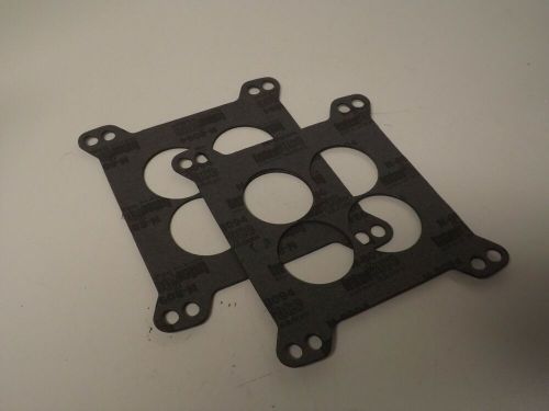 Holley 4 barrel carburetor base mounting gasket quicksilver 27-41609 pack of 2