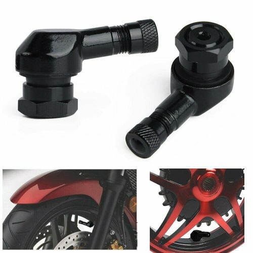 2pcs motorcycle valve stem 90 degree angle wheel tire tubeless valve stems