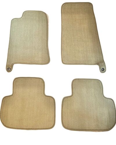 1995 jaguar xj12 floor mats 4 pc tan mat set beige light tan color